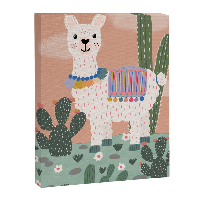 Llama  Canvas Print Gallery Image 1