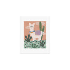 Llama  Art Print Gallery Image 1