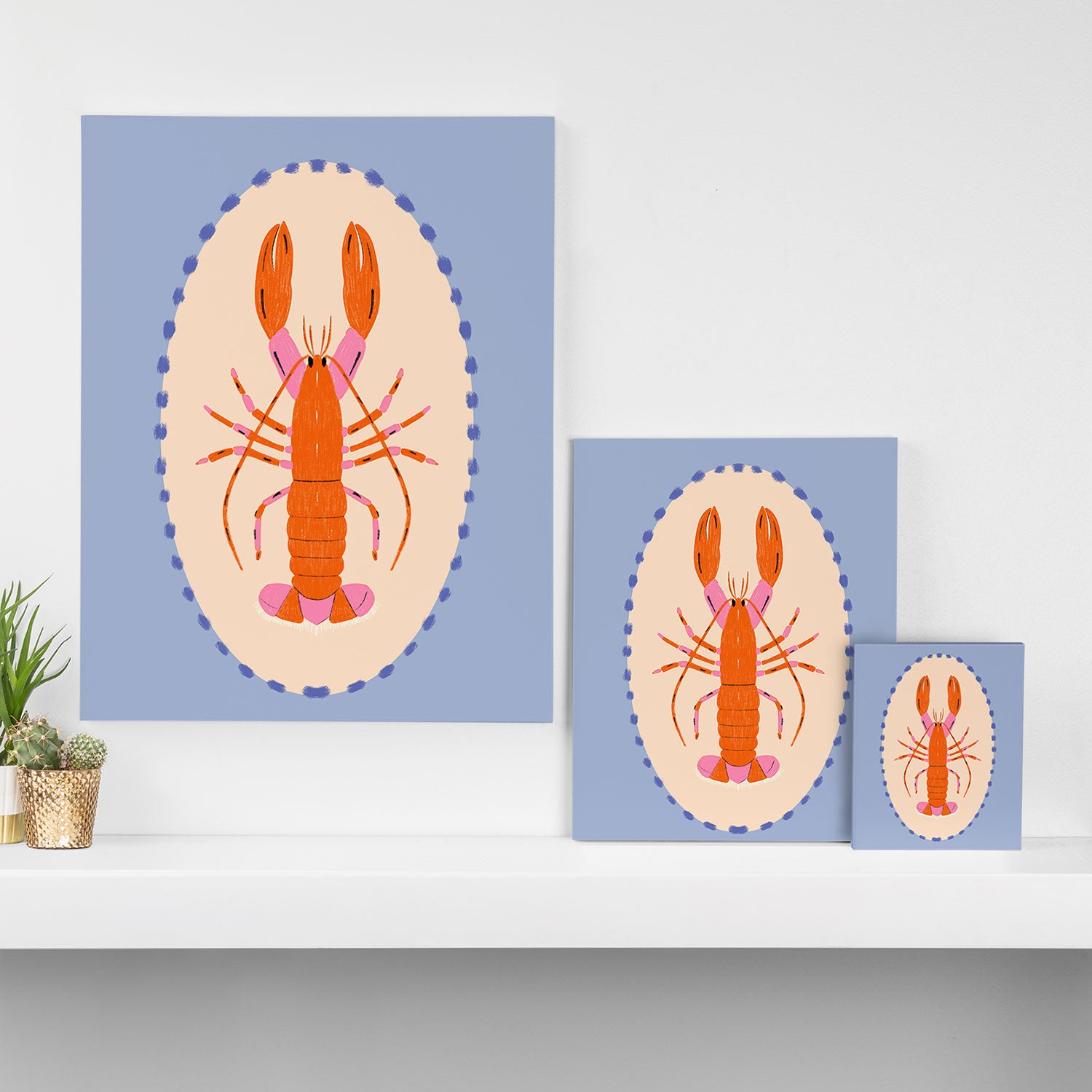 Lobster  Canvas Print Gallery Image 3