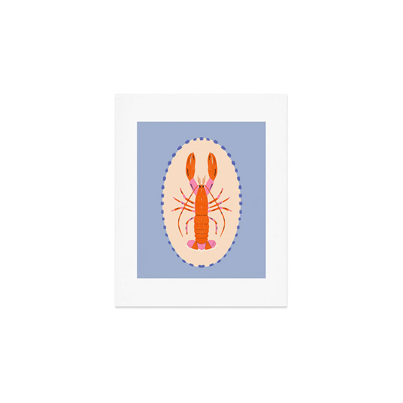 Lobster  Art Print Gallery Image 1