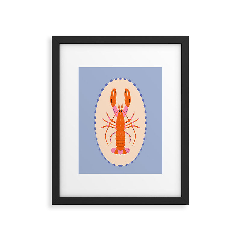 Lobster  Framed Art Print Gallery Image 4