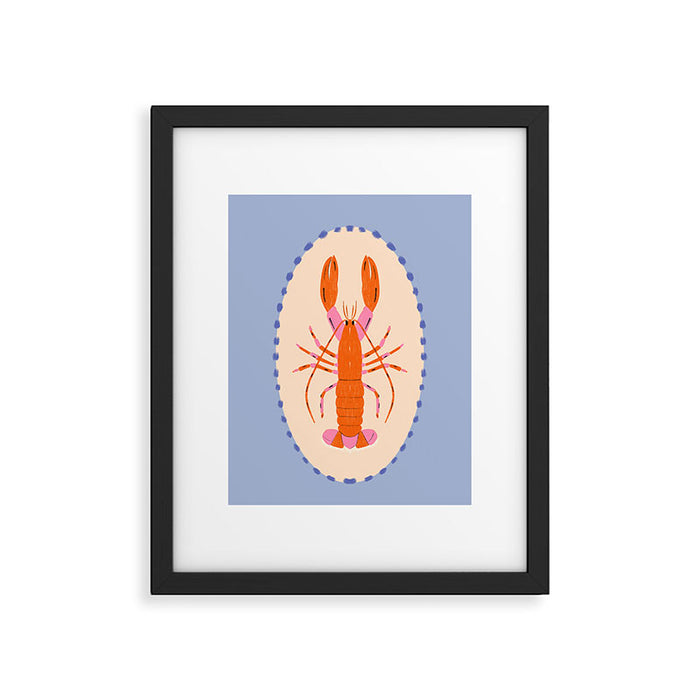 Lobster  Framed Art Print Gallery Image 1