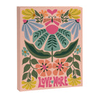LOVE MORE  Canvas Print Gallery Image 6