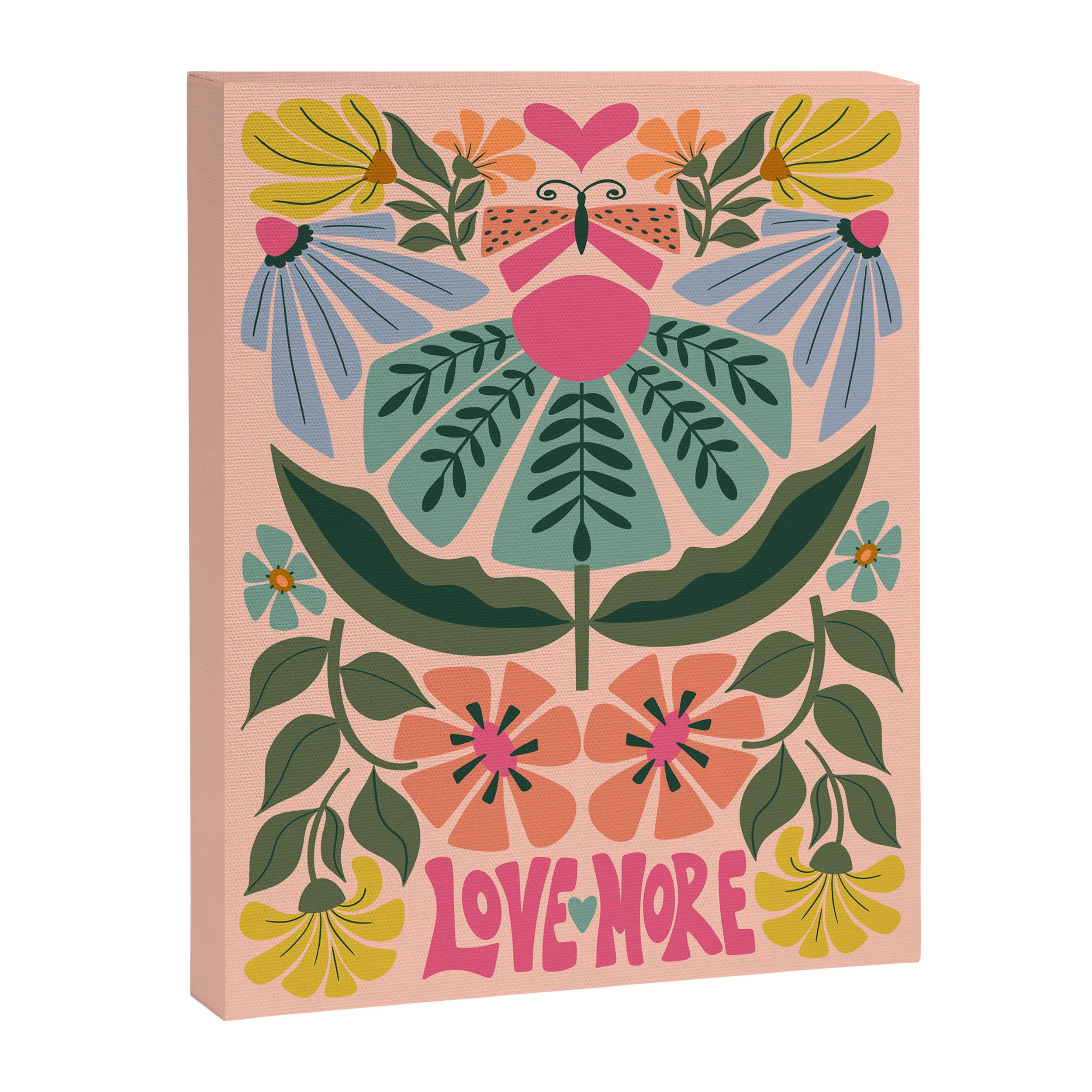LOVE MORE  Canvas Print Gallery Image 6
