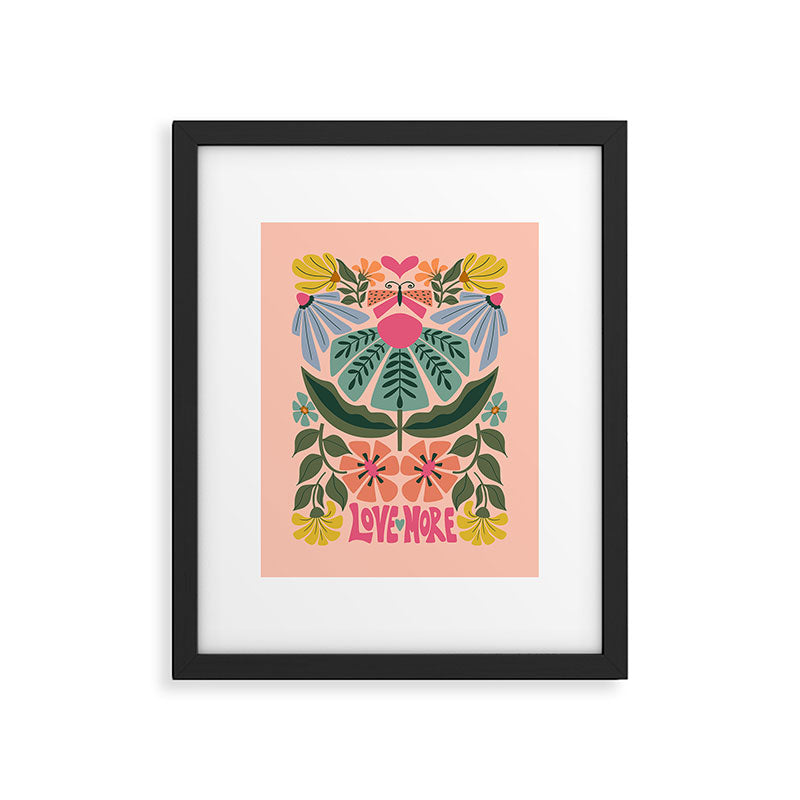 LOVE MORE  Framed Art Print Gallery Image 5
