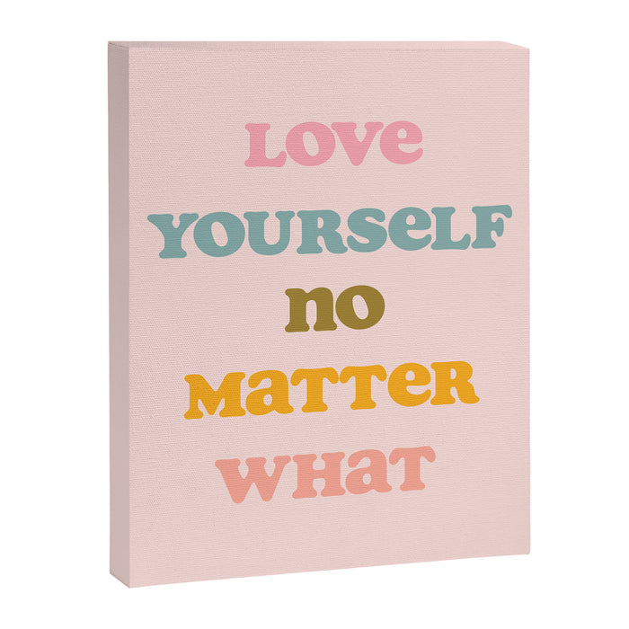 Love Yourself Art Print Canvas Print Gallery Image 1