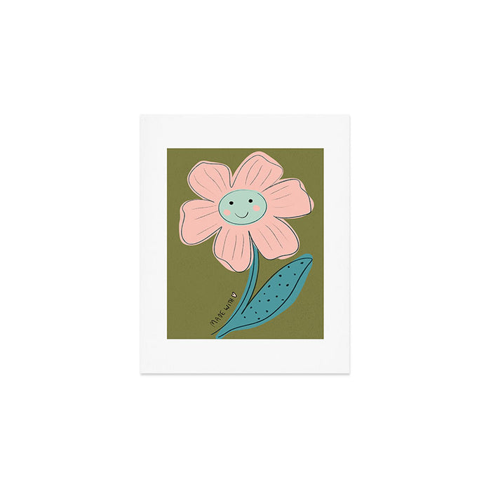 Made with Love- Flower Print  Art Print Gallery Image 1