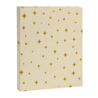 Make a wish - Gold star pattern Canvas Print Gallery Image 8