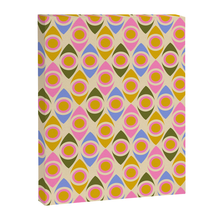Mid century Modern Geo Pattern 1 Canvas Print Gallery Image 1