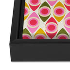 Mid Century Modern Geo pattern 2 Framed Canvas Print Gallery Image 3