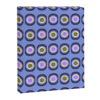 Mid-century Modern Pattern - Blue Canvas Print Gallery Image 8
