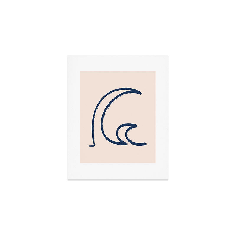 Minimalist Waves  Art Print Gallery Image 1