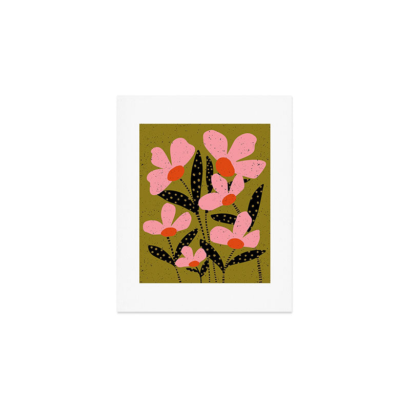 Modern Flower  Art Print Gallery Image 1