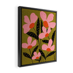 Modern Flower  Framed Canvas Print Gallery Image 2