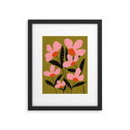 Modern Flower  Framed Art Print Gallery Image 5
