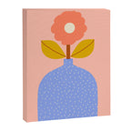 Modern Vase - Peach Canvas Print Gallery Image 8