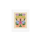 New Beginning - Floral Bird and Butterfly Art Print Gallery Image 1
