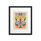 New Beginning - Floral Bird and Butterfly Framed Art Print Gallery Image 6