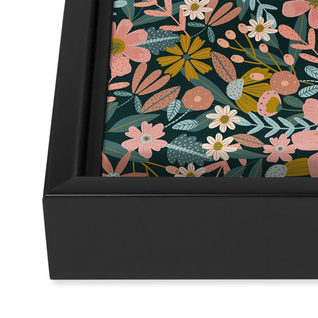 Night Blooms Framed Canvas Print Gallery Image 3