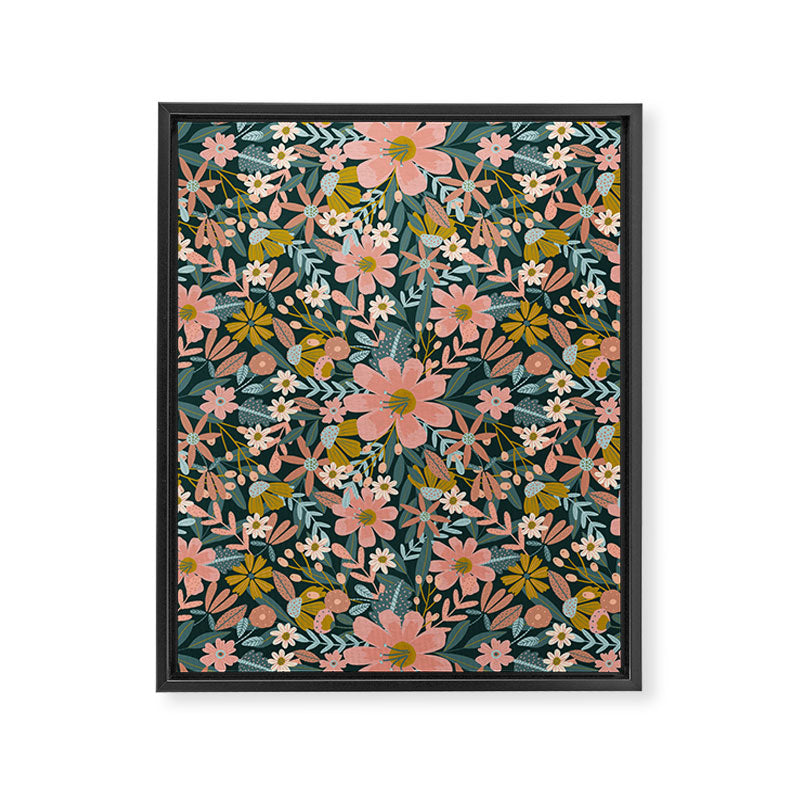 Night Blooms Framed Canvas Print Gallery Image 8