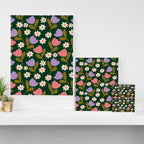 Night Flowers  Canvas Print Gallery Image 3