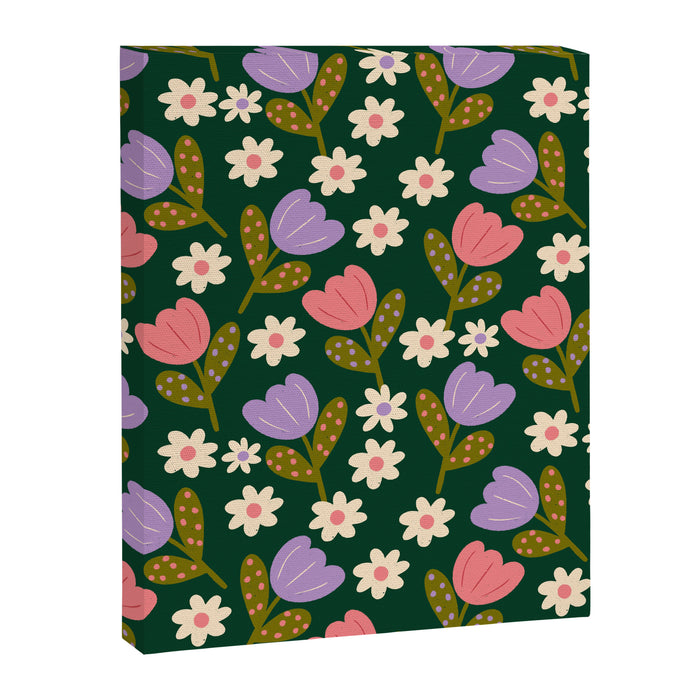 Night Flowers  Canvas Print Gallery Image 1