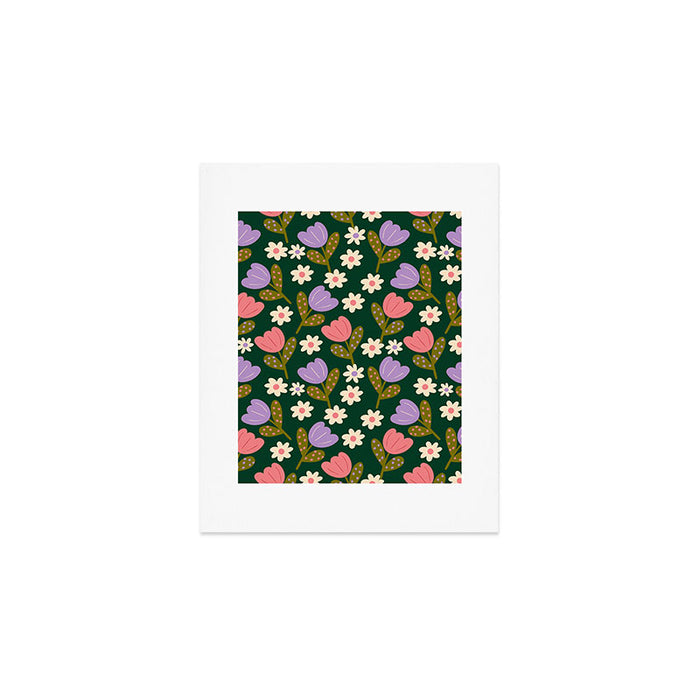 Night Flowers  Art Print Gallery Image 1