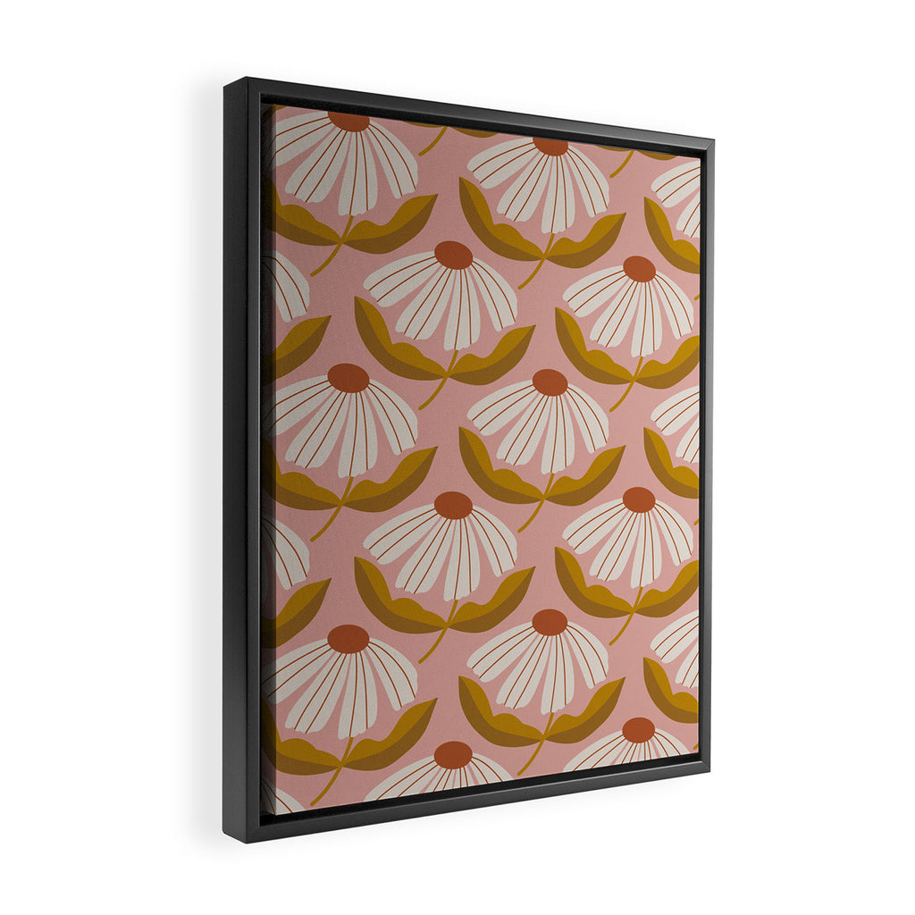 Nostalgic Daisy Framed Canvas Print Gallery Image 2