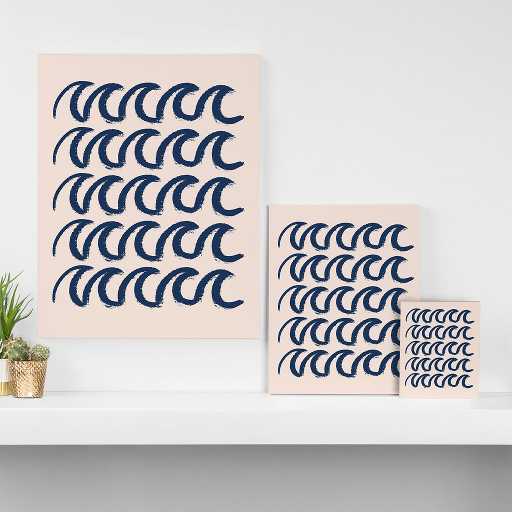 Ocean waves  Canvas Print Gallery Image 3