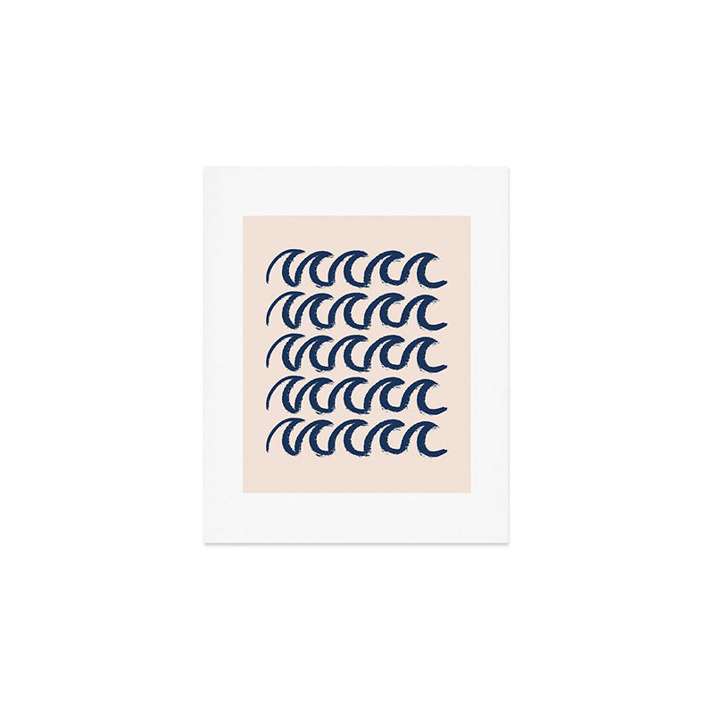 Ocean waves  Art Print Gallery Image 1