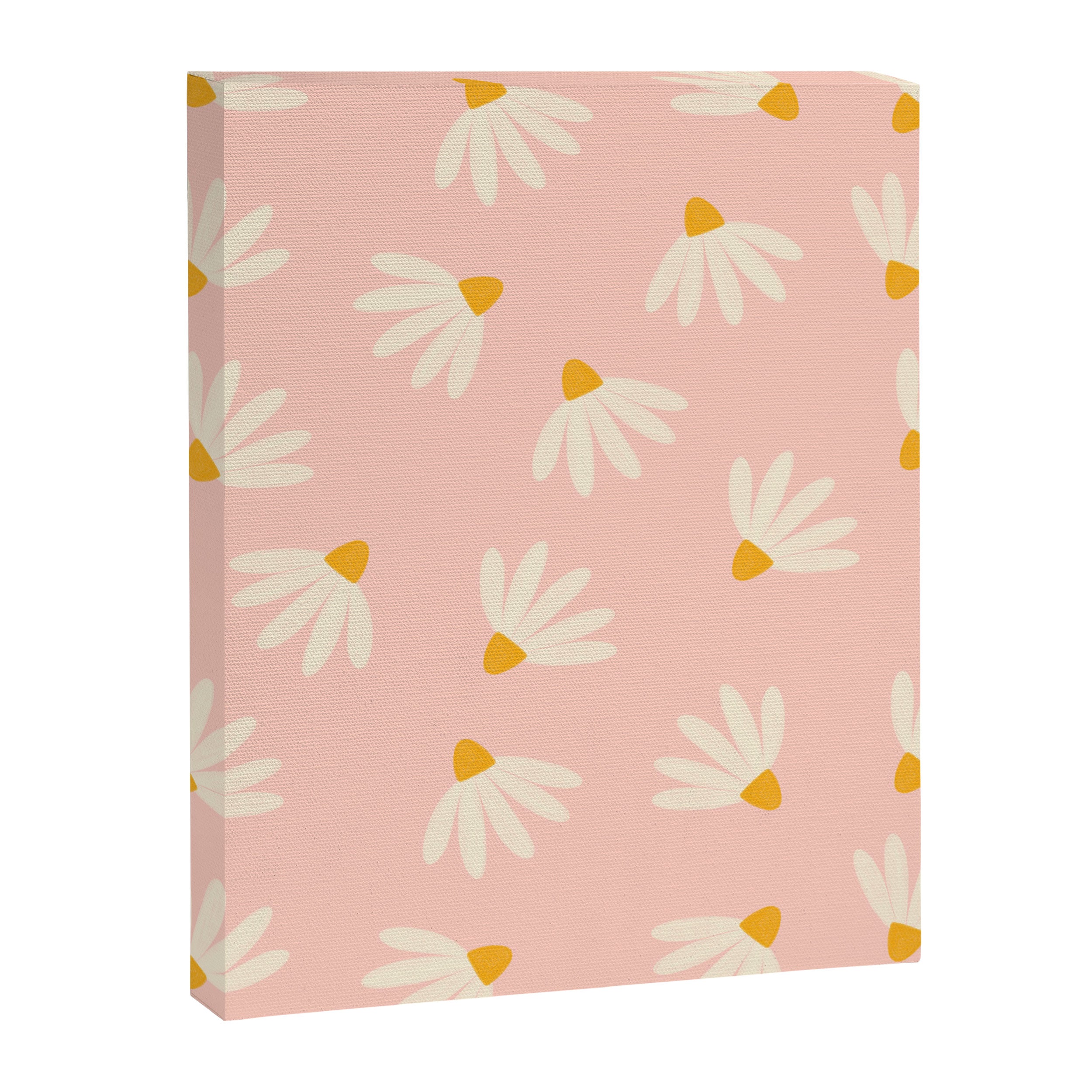 Oh! Daisy - Salmon  Canvas Print Gallery Image 8