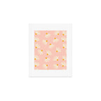 Oh! Daisy - Salmon  Art Print Gallery Image 1