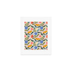 Oh Happy day - Floral pattern  Art Print Gallery Image 1