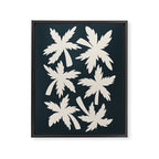 Palm Trees - Black and White  Framed Canvas Print Gallery Image 6