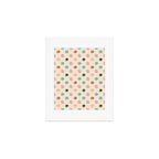 Pastel Color Polka Dot Art Print Gallery Image 1