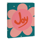 Pink and Green Bold Daisy Flower  Canvas Print Gallery Image 8