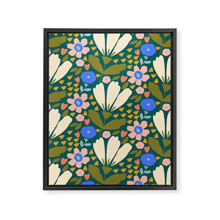 Pretty Bloom - Autumn Framed Canvas Print Gallery Image 1