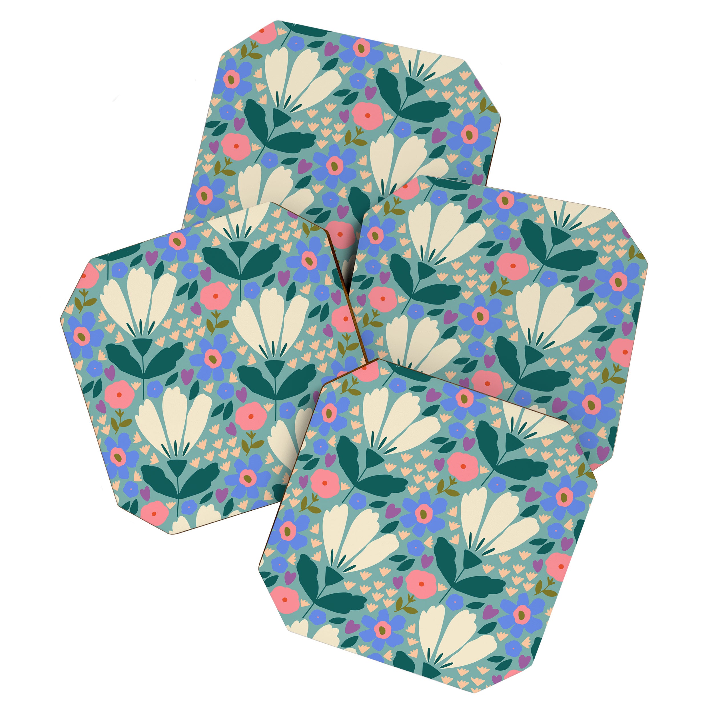 Pretty Bloom - Summer vibe Coaster Gallery Image 1