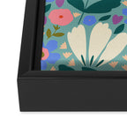 Pretty Bloom - Summer vibe Framed Canvas Print Gallery Image 3