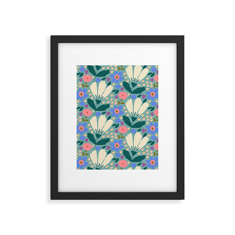 Pretty Bloom - Summer vibe Framed Art Print Gallery Image 6