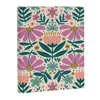 Pretty Floral - Lilac, Turquoise, Pink Canvas Print Gallery Image 8