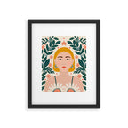 Pretty Woman Portrait Framed Art Print Gallery Image 6