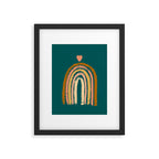Rainbow Love Art Framed Art Print Gallery Image 5
