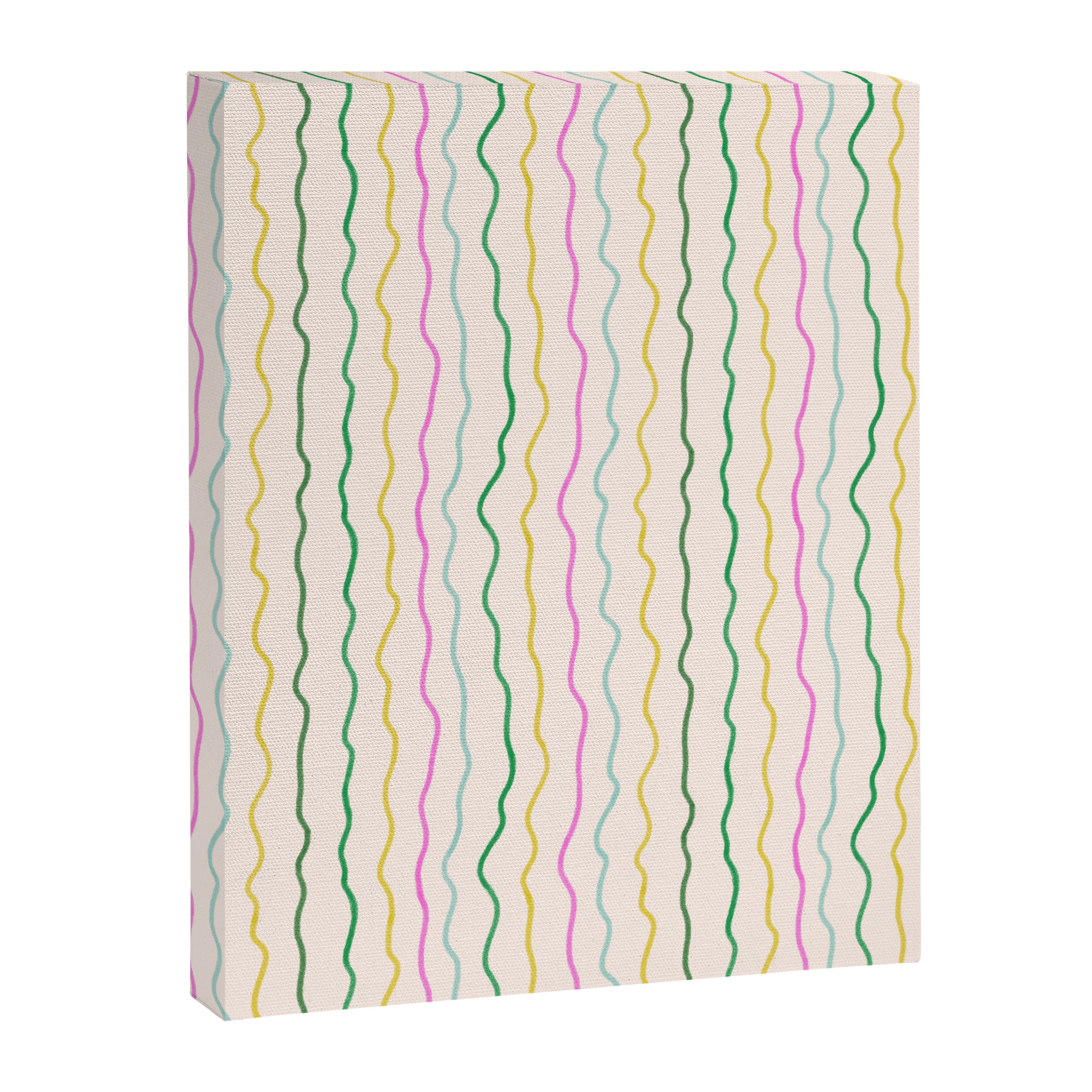Rainbow Stripes Canvas Print Gallery Image 8