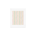 Rainbow Stripes Art Print Gallery Image 1