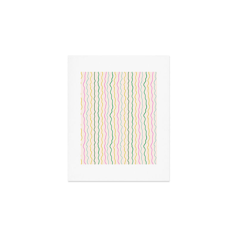 Rainbow Stripes Art Print Gallery Image 1