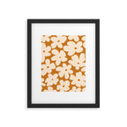 Retro Color Palette - 70's Daisy Framed Art Print Gallery Image 6