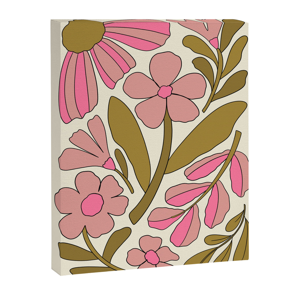 Retro Groovy - 70s style Canvas Print Gallery Image 6