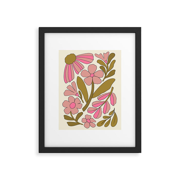 Retro Groovy - 70s style Framed Art Print Gallery Image 1