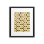 Retro Modern Daisy - 70s Framed Art Print Gallery Image 5